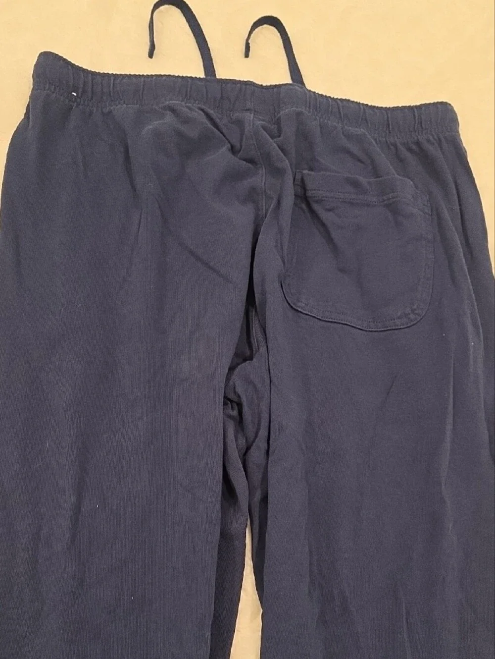 Nike Dark Navy Jogger Sweatpants with White Logo